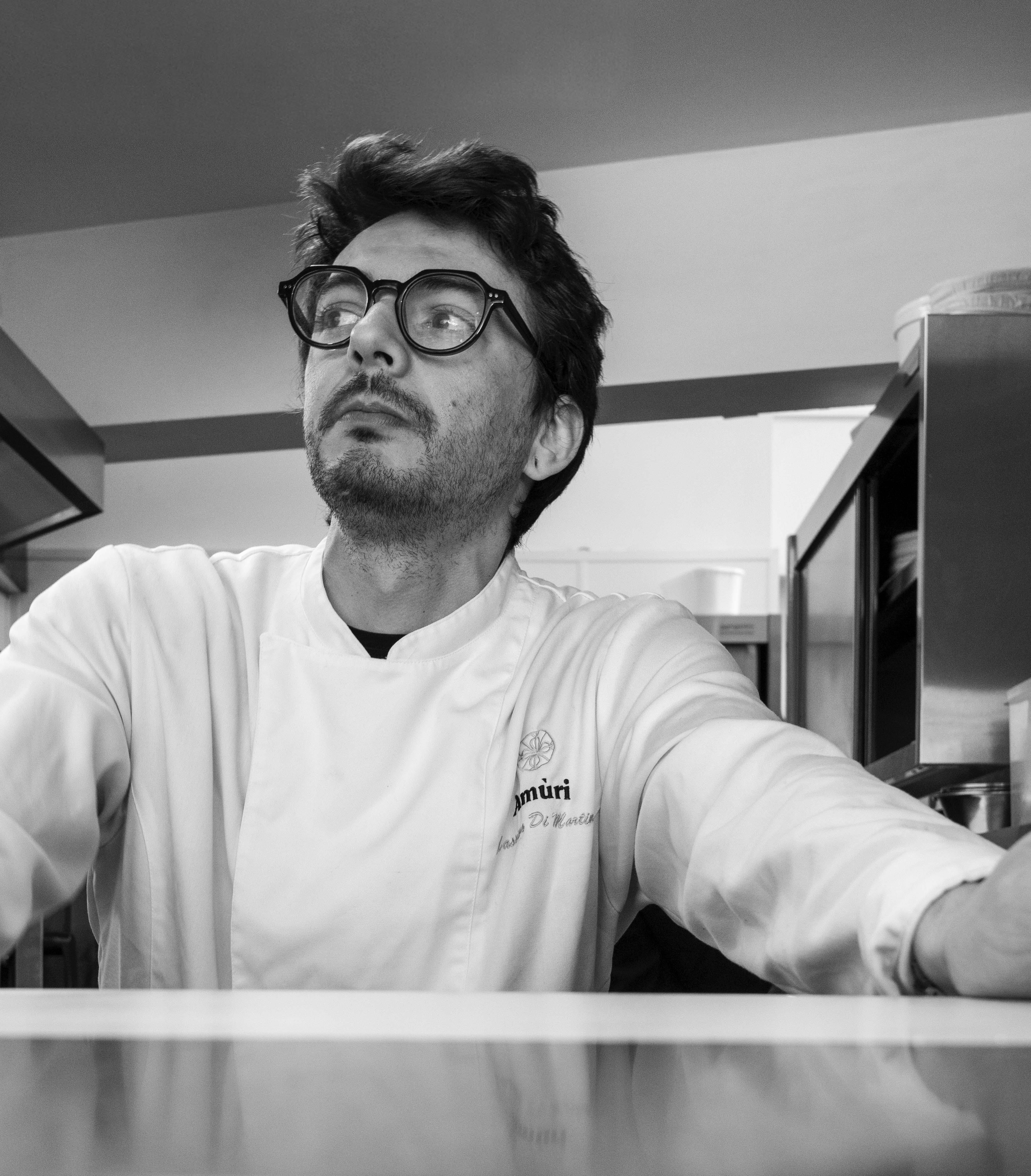Chef Massimo in de keuken — Amùri Antwerpen