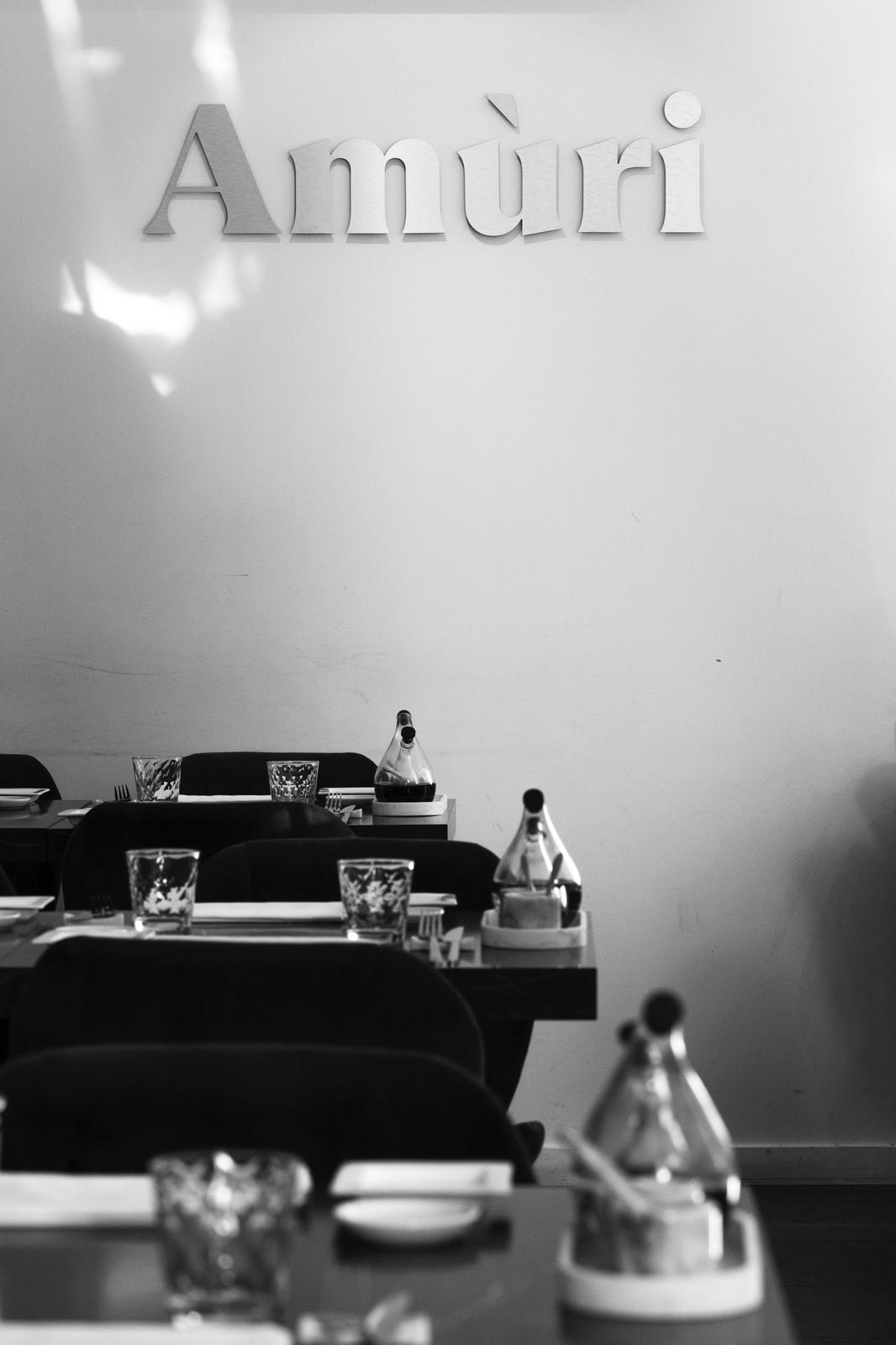 Eetzaal van het restaurant — Amùri Antwerpen